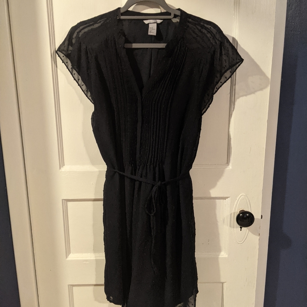 Navy blue dress